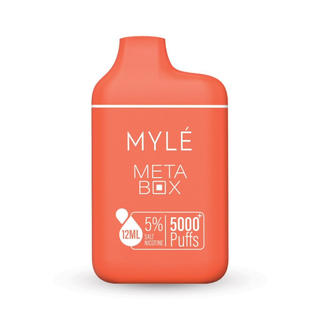 PEACH ICE MYLÉ META BOX DISPOSABLE DEVICE