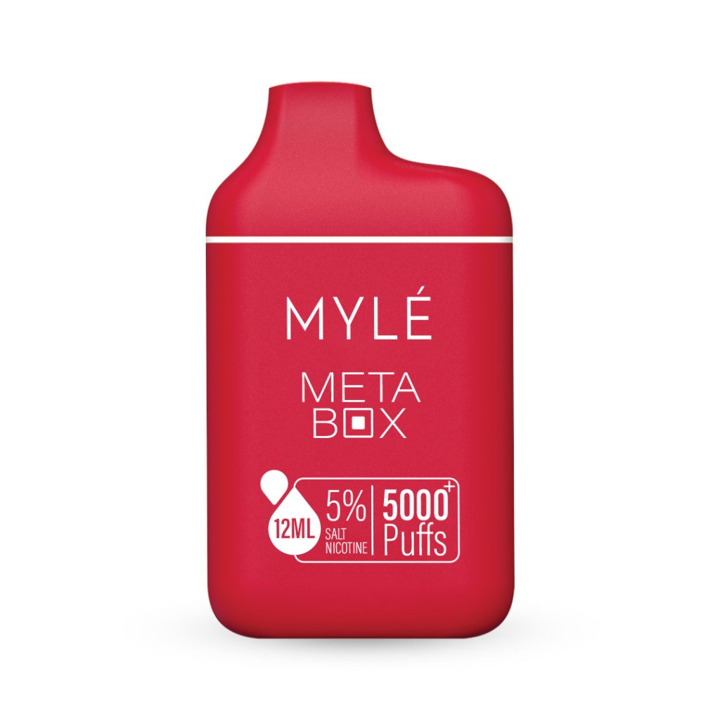 RED APPLE MYLÉ META BOX DISPOSABLE DEVICE